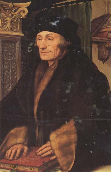 Hans holbein the younger Desiderius Erasmus of Rotterdam (mk45) France oil painting art